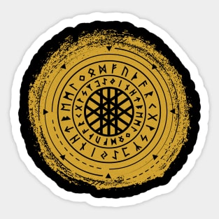 Web of Wyrd | Norse Pagan Symbol Sticker